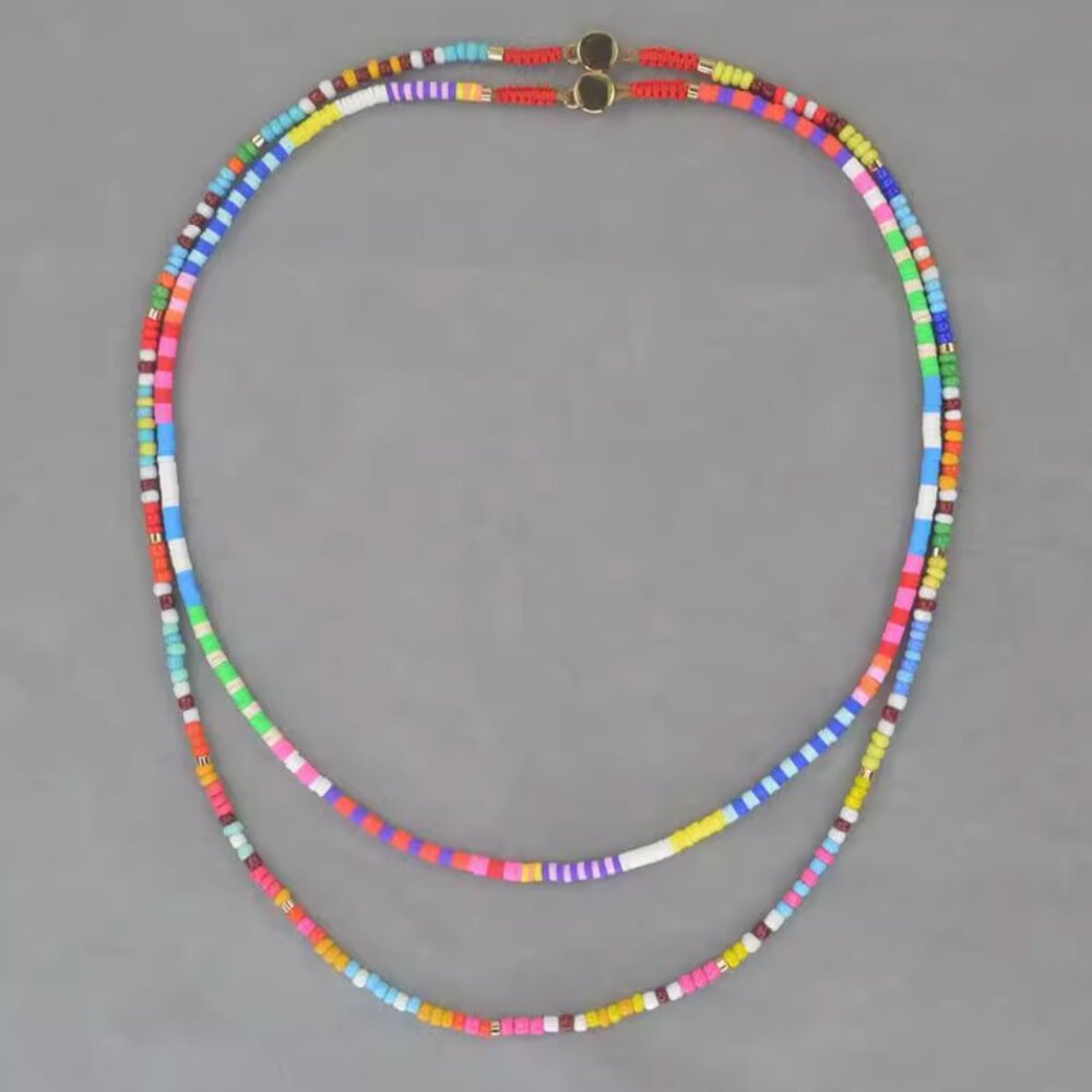Roxanne Assoulin Rain Sugar 2-in-1 Necklace Set of 2 - Picture 5 of 5